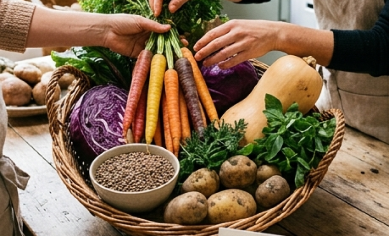 CUISINE VÉGÉTARIENNE & MICROBIOTE
