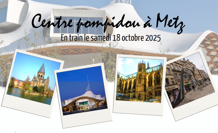 CENTRE POMPIDOU À METZ  (Visite guidée)