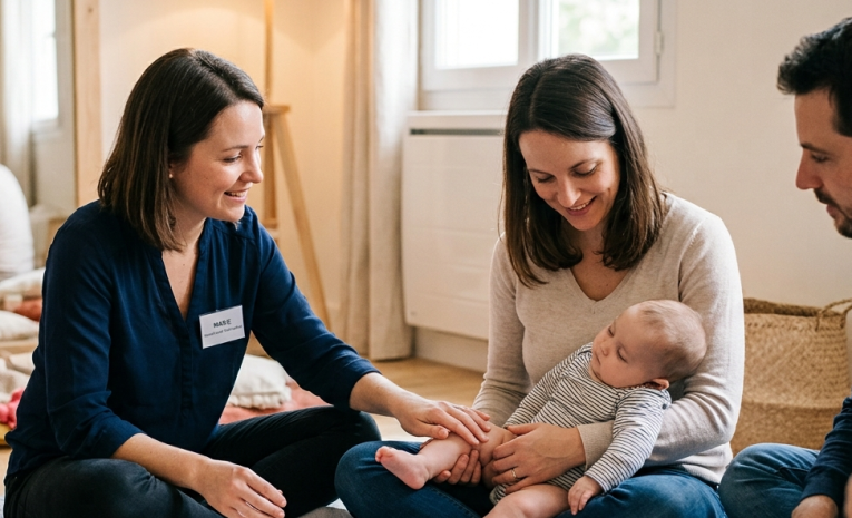 SOMMEIL ET APAISEMENT DE BÉBÉ -  (PARENTS ET BÉBÉS 1-12 MOIS)
