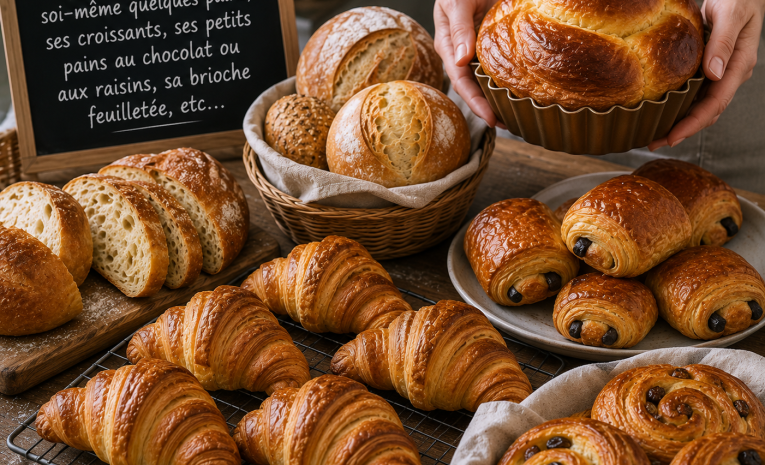 VIENNOISERIES FEUILLETÉES LEVÉES (DÉJEUNER COMPRIS)