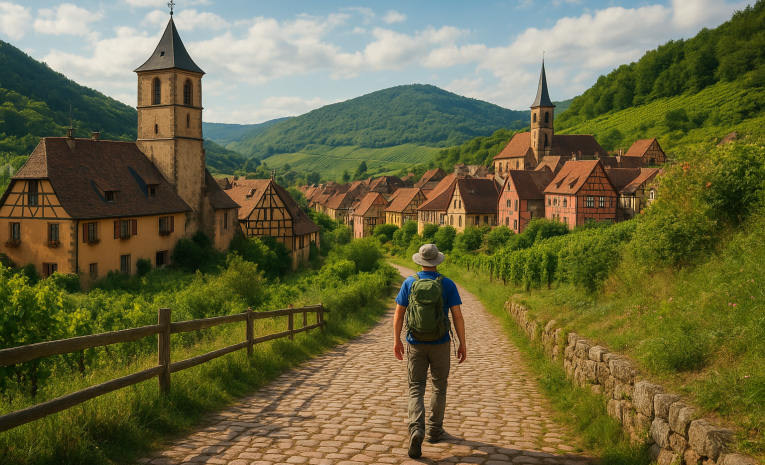 De Kaysersberg à Riquewihr 