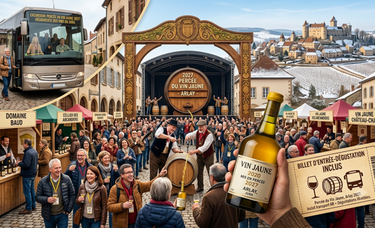 PERCÉE DU VIN JAUNE À ARLAY