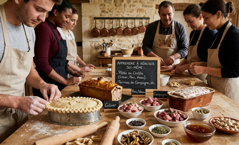 TERRINES & PÂTÉS EN CROÛTE (DÉJEUNER COMPRIS)