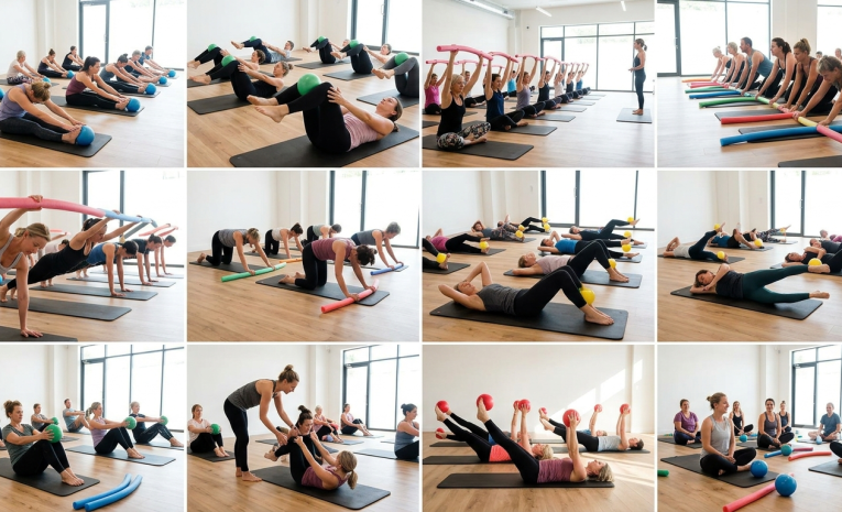 PILATES - NIVEAU 1-2 - 1ER SEMESTRE (LUNDI 12H30)