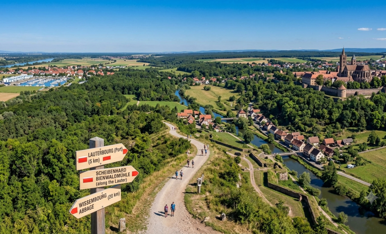 DE WISSEMBOURG À LAUTERBOURG (F)