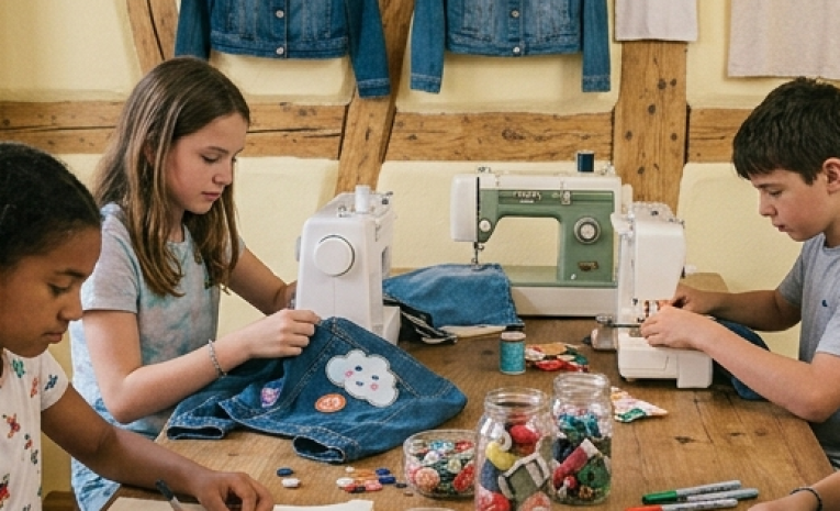 COUTURE, BRODERIE ET LOISIRS CRÉATIF AUTOUR DU FIL (11-17 ans)