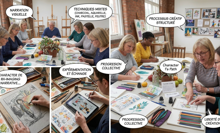 ATELIER D'ILLUSTRATION ET D'IMAGE NARRATIVE