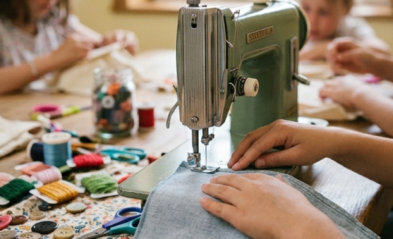 COUTURE, BRODERIE ET LOISIRS CRÉATIF AUTOUR DU FIL (6-10 ans)