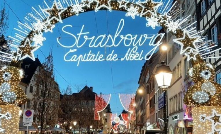 D'Illkirch à Strasbourg (marché de Noël) (67)